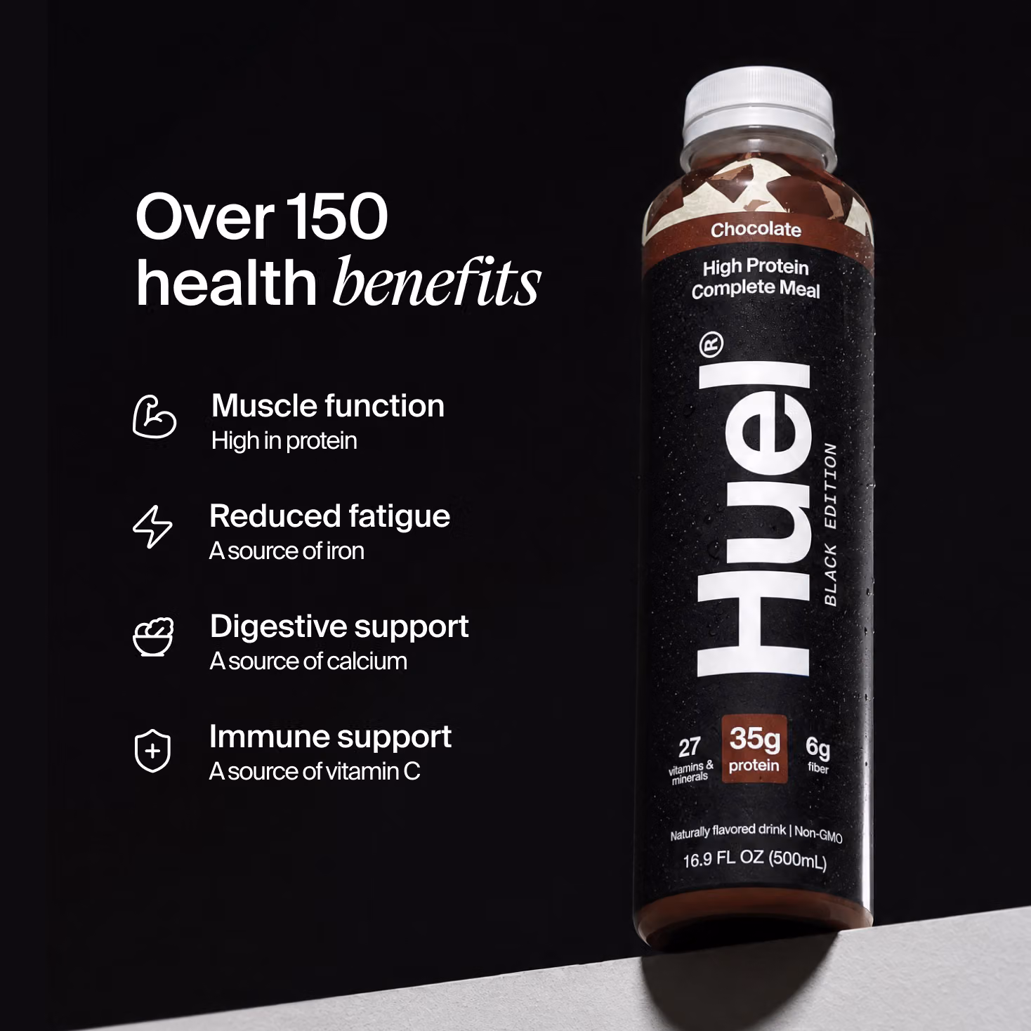 Huel meal replacement protein shake products