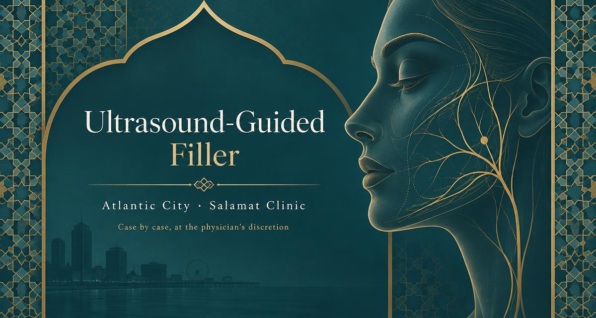 Ultrasound-guided filler at Salamat Clinic, Atlantic City — case by case, at the physician's discretion